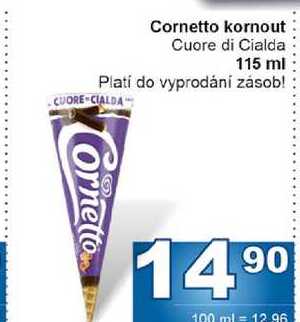 Cornetto kornout Cuore di Cialda 115 ml