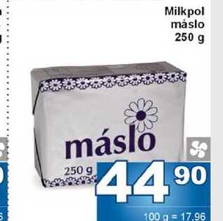 Milkpol máslo 250 g