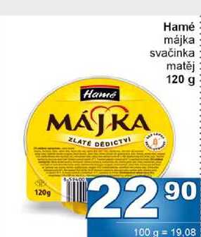 Hamé májka svačinka matěj 120 g 