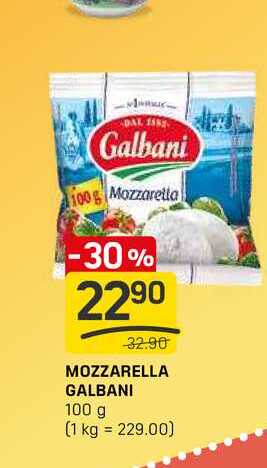 MOZZARELLA GALBANI 100 g