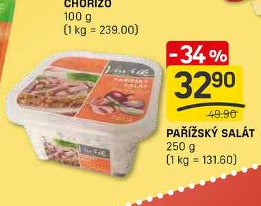 PAŘÍŽSKÝ SALÁT 250 g