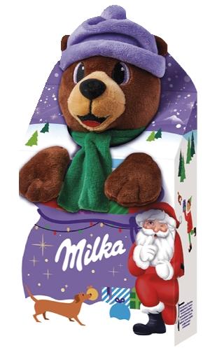 Milka Cukrovinky s plyšovou hračkou, 96 g