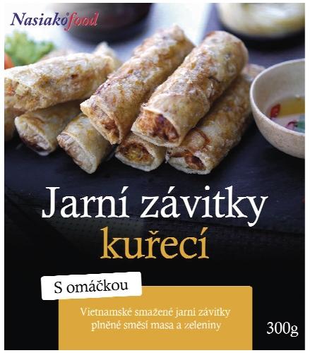 Jarní závitky s omáčkou