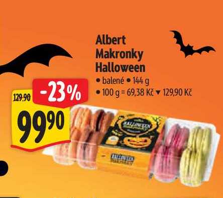   Albert Makronky Halloween  144 g  