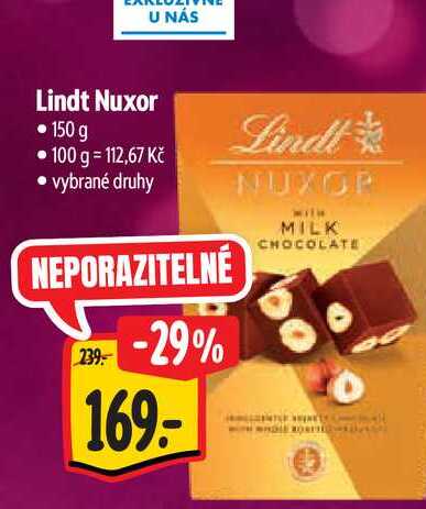   Lindt Nuxor 150 g 
