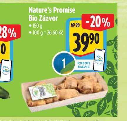 Nature's Promise Bio Zázvor 150 g