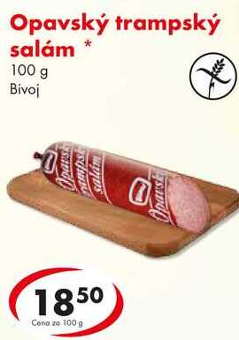 Opavský trampský salám, 100 g    