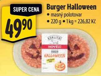 Burger Halloween, 220 g