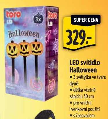 LED svítidlo Halloween