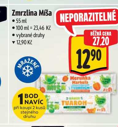 Zmrzlina Míša 55 ml  