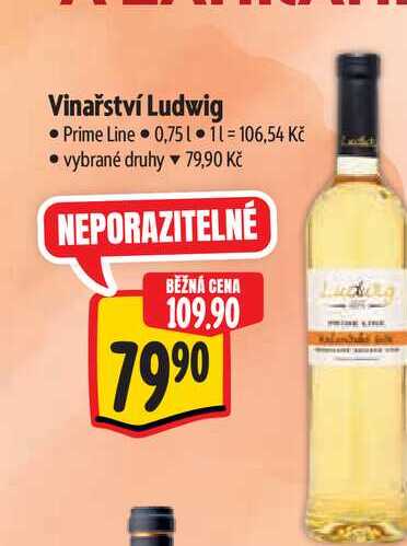 Vinařství Ludwig  0,75 l 