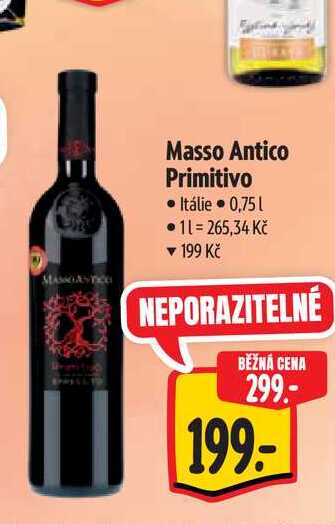 Masso Antico Primitivo  0,75 l