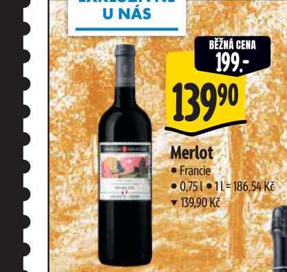   Merlot 0,75 l