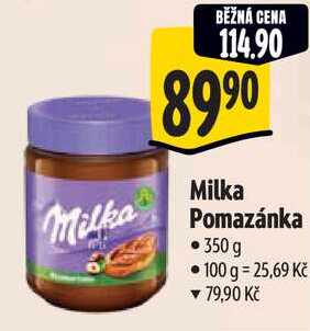 Milka Pomazánka, 350 g