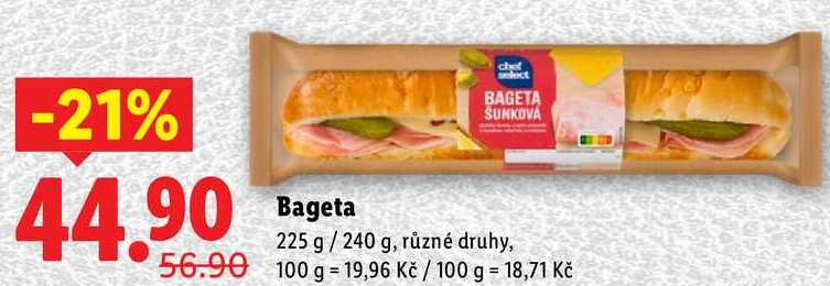 Bageta, 225 g/240 g