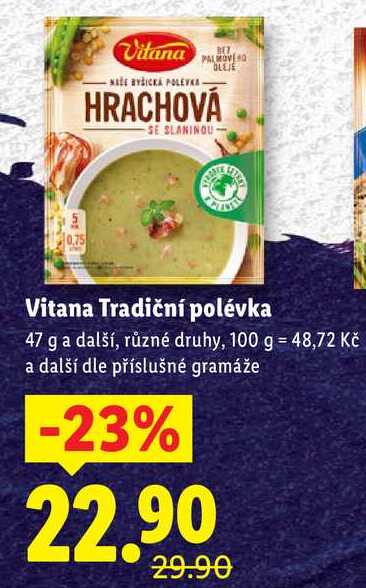Vitana Tradiční polévka, 47 g a další