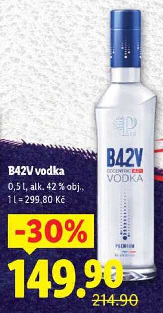 B42V vodka, 0,5 l