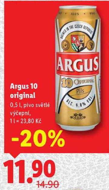 Argus 10 original, 0,5 l