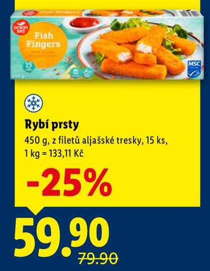 Rybí prsty, 450 g