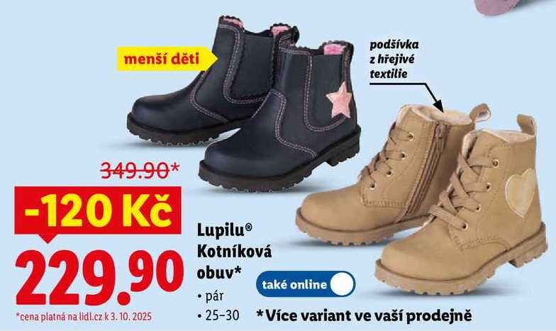 Lupilu Kotníková obuv