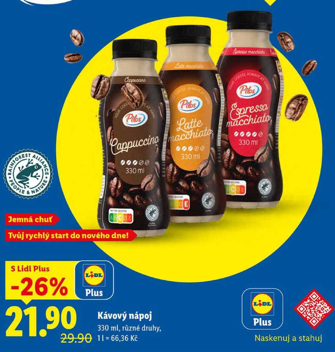 Kávový nápoj, 330 ml
