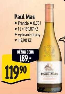 Paul Mas, 0,75 l