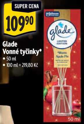Glade Vonné tyčinky, 50 ml 