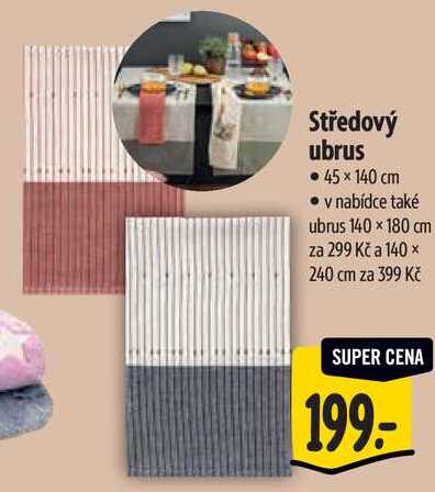 Středový ubrus 