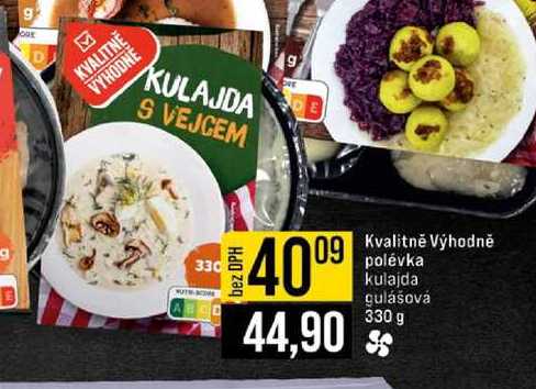 Kvalitně Výhodně polévka 330 g  
