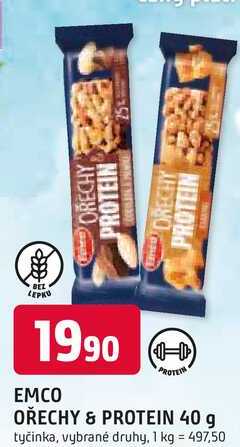 EMCO OŘECHY & PROTEIN 40 g 