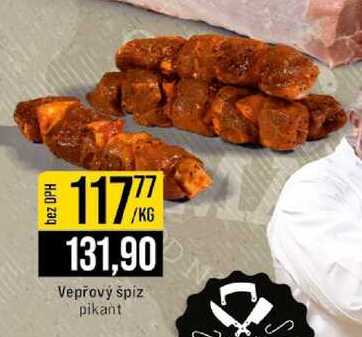 Vepřový špíz pikant 1 kg 