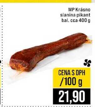 MP Krásno slanina pikant 100 g