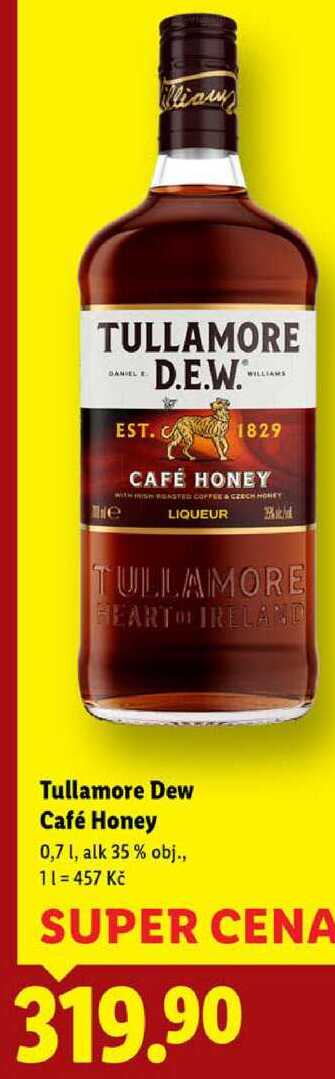 Tullamore Dew Café Honey, 0,7 l