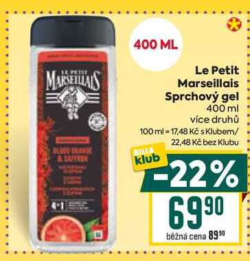 Le Petit Marseillais Sprchový gel 400 ml