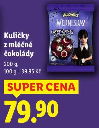 Kuličky z mléčné čokolády, 200 g