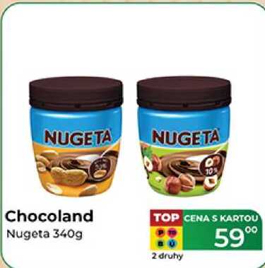 Chocoland Nugeta 340g 