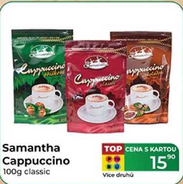 Samantha Cappuccino 100g classic 