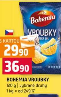  Bohemia VROUBKY 120 g vybrané druhy 