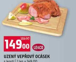 Uzený vepřový ocásek s kostí 1 kg 