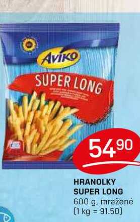 HRANOLKY SUPER LONG 600 g, mražené 