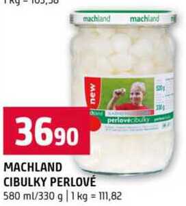 Machland cibulky perlové 330 g 