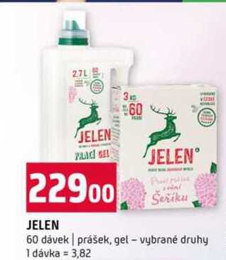 Jelen gel na praní 60 dávek