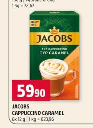 Jacobs capuccino caramel 8x12g
