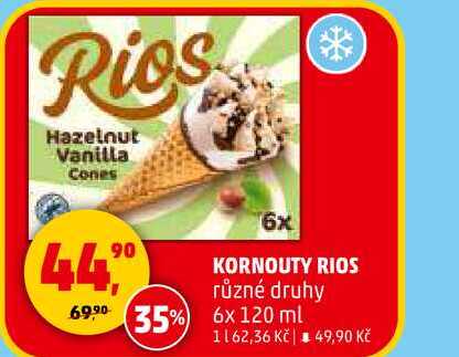 KORNOUTY RIOS, 6x 120 ml 