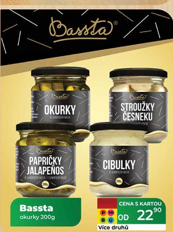 Bassta okurky 200g