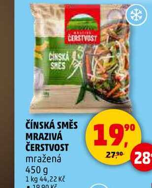 ČÍNSKÁ SMĚS MRAZIVÁ ČERSTVOST, 450 g 
