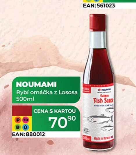 NOUMAMI Rybí omáčka z Lososa 500ml 