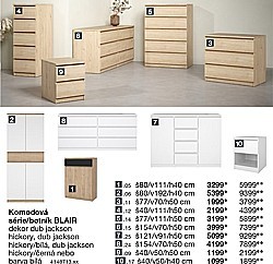Komodová série/botník BLAIR - 3