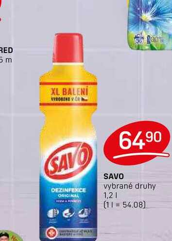 SAVO vybrané druhy 1,2l