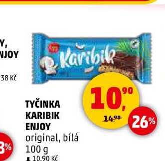 TYČINKA KARIBIK ENJOY, 100 g